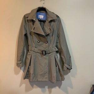 Laundry by Shelli Segal L Khaki Trench